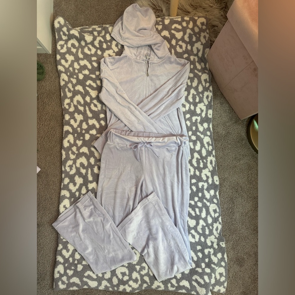 Velour tracksuit. Worn once.